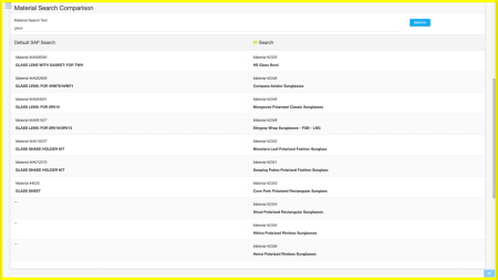 Material-Search-Comparisons
